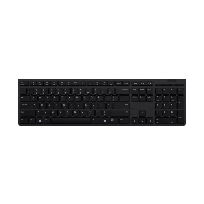 Lenovo | Profesjonalna bezprzewodowa klawiatura ładowalna | 4Y41K04068 | Klawiatura | Bezprzewodowy | Stany Zjednoczone | Szary
