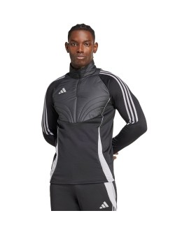 Bluza męska adidas Tiro 24 Winterized szaro-czarna IM9966 S