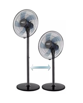 Wentylator podłogowy 50W Neo Tools średnica 40 cm, 3 prędkości z oscylacją