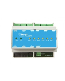 ALLNET ALL3527B przekaźnik zasilający Niebieski, Biały