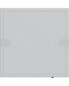 GIRA czujnik przyciskowy 4 Komfort 1x KNX TS4 antracytowy 5001028