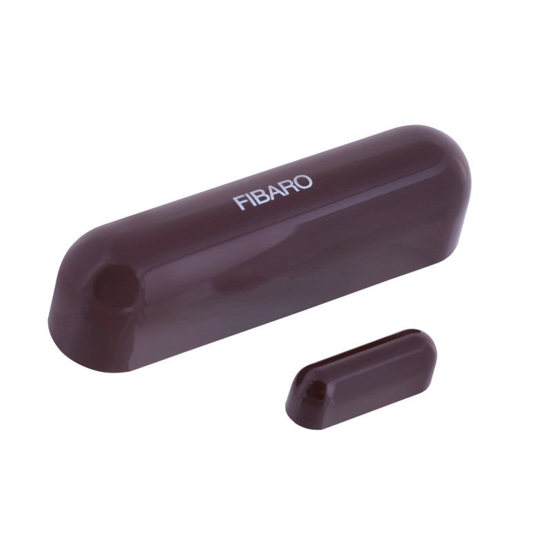 FIBARO Czujnik okien/drzwi FGDW-002-7 (wewnętrzny Z-Wave kolor czekoladowy)