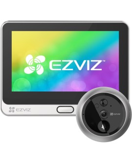 EZVIZ DP2C wideodomofon 2 MP 10,9 cm (4.3") Srebrny