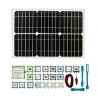 ALLNET 133574 akcesorium do zestawów uruchomieniowych Zestaw solarny Czarny