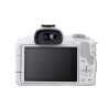 Canon EOS R50, White + RF-S 18-45mm F4.5-6.3 IS STM Kit Bezlusterkowiec 24,2 MP CMOS 6000 x 4000 px Biały