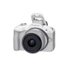 Canon EOS R50, White + RF-S 18-45mm F4.5-6.3 IS STM Kit Bezlusterkowiec 24,2 MP CMOS 6000 x 4000 px Biały