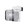 Canon EOS R50, White + RF-S 18-45mm F4.5-6.3 IS STM Kit Bezlusterkowiec 24,2 MP CMOS 6000 x 4000 px Biały