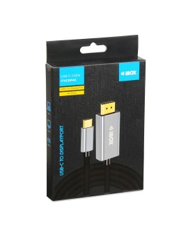 IBOX KABEL ITVCDP4K USB-C TO DISPLAYPORT 4K 1,8M