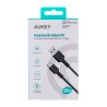 AUKEY CB-CD30 KABEL USB-C QC PD 0.9M 3A NYLON