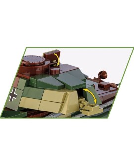 COBI 3114 Historical Collection WWII Samochód pancerny z Powstania Warszawskiego KUBUŚ 302kl