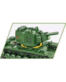 COBI 2731 Historical Collection WWII KV-2 - radziecki czołg ciężki 510 klocków