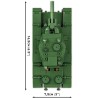 COBI 2731 Historical Collection WWII KV-2 - radziecki czołg ciężki 510 klocków