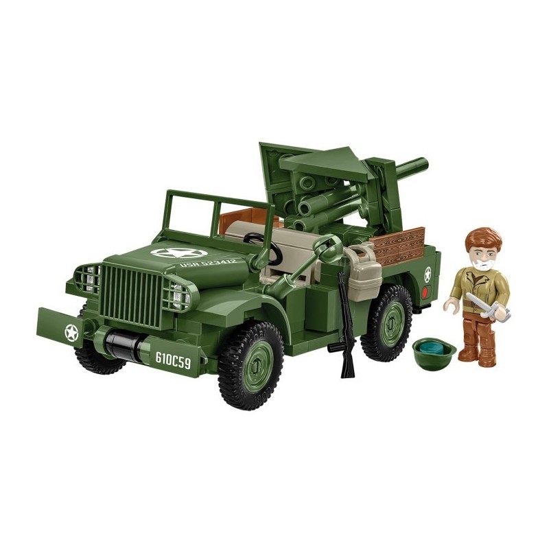 COBI 3116 Historical Collection WWII 37 mm GMC M6 Fargo 230 klocków