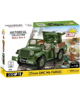 COBI 3116 Historical Collection WWII 37 mm GMC M6 Fargo 230 klocków