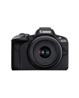 Canon EOS R50, Black + RF-S 18-45mm F4.5-6.3 IS STM Kit Bezlusterkowiec 24,2 MP CMOS 6000 x 4000 px Czarny