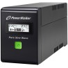 PowerWalker VI 600 SW FR Technologia line-interactive 0,6 kVA 360 W 2 x gniazdo sieciowe