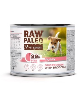 Raw Paleo Pork&Lamb Puppy Can 200g
