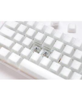 Ducky One 3 Aura White SF klawiatura Gaming USB QWERTY Amerykański międzynarodowy Biały