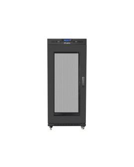 LANBERG SZAFA STOJĄCA RACK 19" 27U 600X800 DRZWI PERFOROWANE LCD CZARNA FF01-6827-23BL (FLAT PACK)