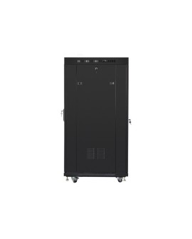 LANBERG SZAFA STOJĄCA RACK 19" 27U 600X800 DRZWI PERFOROWANE LCD CZARNA FF01-6827-23BL (FLAT PACK)