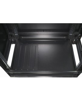 Extralink Szafa rack 32U 600x600 Czarna stojąca