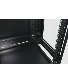 Extralink Szafa rack 32U 600x600 Czarna stojąca