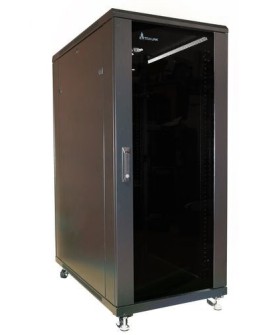 Extralink - szafa stojąca 19" 37U 600x600 Czarna flat-pack