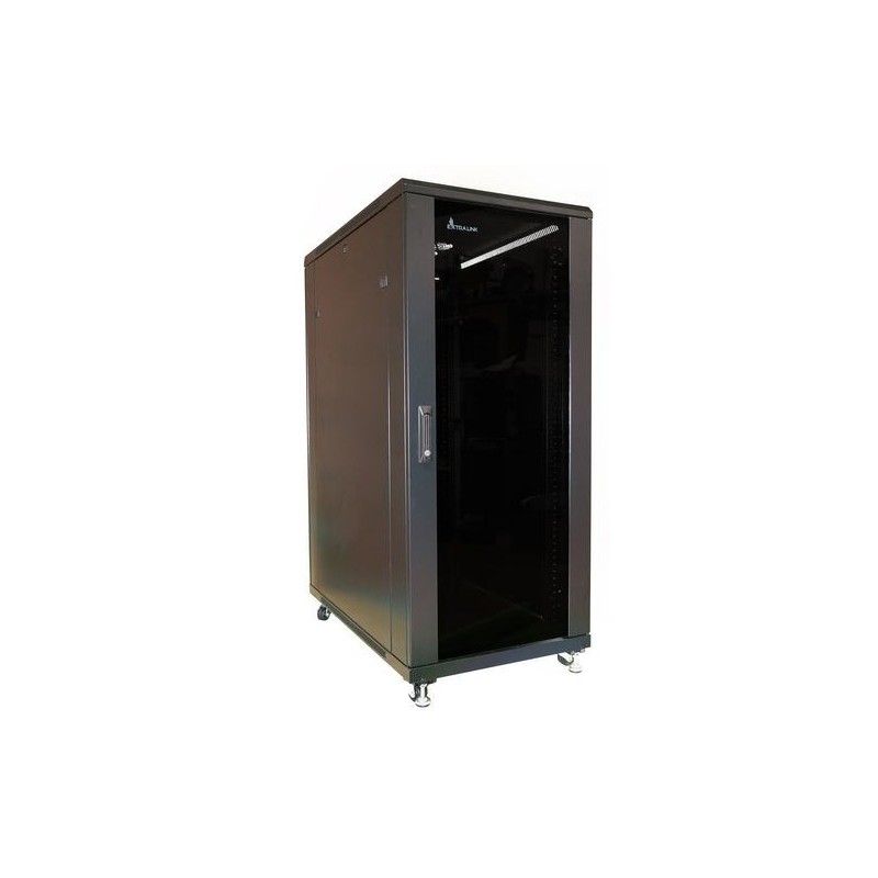 Extralink - szafa stojąca 19" 37U 600x600 Czarna flat-pack