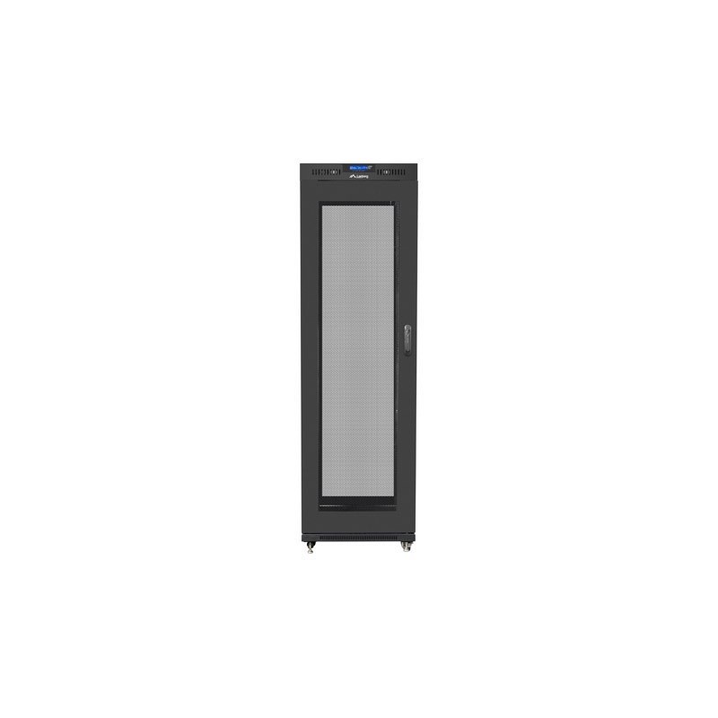 LANBERG SZAFA STOJĄCA RACK 19" 42U 600X800 DRZWI PERFOROWANE LCD CZARNA FF01-6842-23BL (FLAT PACK)