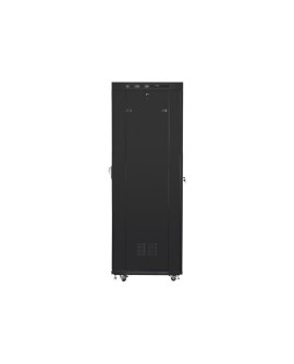 LANBERG SZAFA STOJĄCA RACK 19" 42U 600X800 DRZWI PERFOROWANE LCD CZARNA FF01-6842-23BL (FLAT PACK)