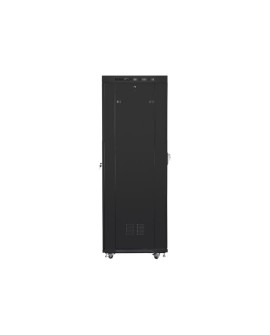 LANBERG SZAFA STOJĄCA RACK 19" 42U 600X800 DRZWI PERFOROWANE LCD CZARNA FF01-6842-23BL (FLAT PACK)