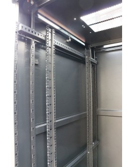 Extralink - szafa stojąca 19" 42U 600x800 Czarna flat-pack