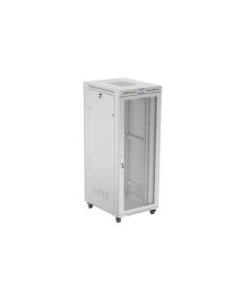 SZAFA INSTALACYJNA RACK STOJĄCA 19" 42U 800X1000 SZARA DRZWI PERFOROWANE LCD LANBERG (FLAT PACK)