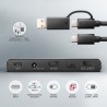 Axagon ADSA-CC USB-C 10Gbps - NVMe M.2 SSD & SATA 2.5/3.5 SSD/HDD CLONE MASTER 2 - Digital/Daten - NVMe USB 3.2 Gen 2 (3.1 Gen