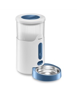 Panasonic CP-JNF01CW karmnik / pojnik dla psa lub kota Plastik, Stal nierdzewna Biały Uniwersalne Automatyczne karmidło dla