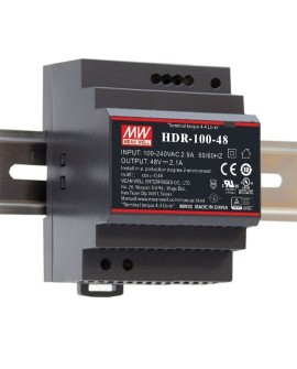 HDR ZASILACZ NA SZYNĘ DIN 92W 3.83A 85-264V AC - 120-370V DC / 24V DC 4M