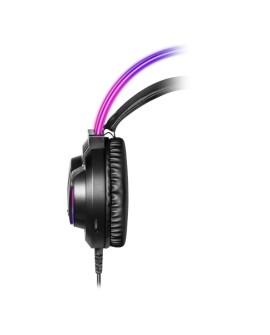 SŁUCHAWKI DEFENDER Z MIKROFONEM FLAME RGB
