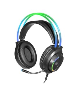 SŁUCHAWKI DEFENDER Z MIKROFONEM FLAME RGB