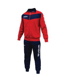 Dres Givova Tuta Visa czerwono-granatowy TR018 1204 XS