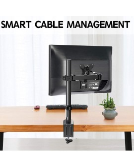Techly ICA-LCD 503BK2 uchwyt / stojak do monitorów 68,6 cm (27") Biurko Czarny