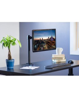 Techly ICA-LCD 503BK2 uchwyt / stojak do monitorów 68,6 cm (27") Biurko Czarny