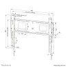 TV SET ACC WALL MOUNT/WL30-750BL16 NEOMOUNTS