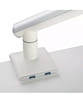 Uchwyt biurkowy gazowy do 1 monitora LED/LCD 17-32" L-19GD ART (2-9kg 2xUSB 3.0 PREMIUM ALU)