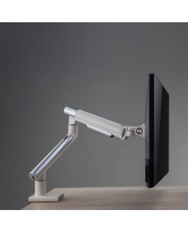 Uchwyt biurkowy gazowy do 1 monitora LED/LCD 17-32" L-19GD ART (2-9kg 2xUSB 3.0 PREMIUM ALU)