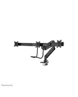 Neomounts NM-D775DX3BLACK uchwyt / stojak do monitorów 68,6 cm (27") Biurko Czarny