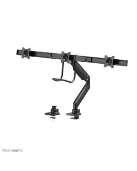 Neomounts NM-D775DX3BLACK uchwyt / stojak do monitorów 68,6 cm (27") Biurko Czarny