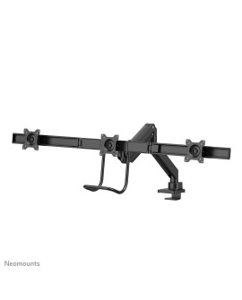 Neomounts NM-D775DX3BLACK uchwyt / stojak do monitorów 68,6 cm (27") Biurko Czarny