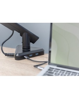 Digitus DA-90405 uchwyt / stojak do monitorów 81,3 cm (32") Biurko Czarny