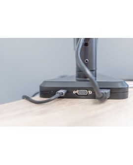 Digitus DA-90405 uchwyt / stojak do monitorów 81,3 cm (32") Biurko Czarny