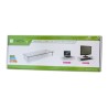 Techly ICA-MS 461 uchwyt / stojak do monitorów 81,3 cm (32") Biurko Przezroczysty